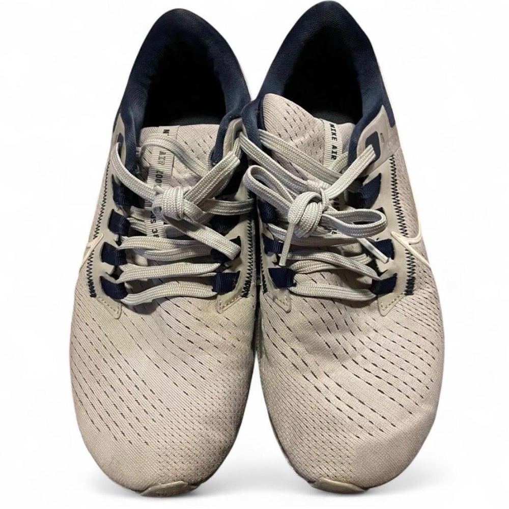 Nike Air Zoom Pegasus 38 NFL Dallas Cowboys Wolf Grey Navy DJ0822-001 - Picture 2 of 6